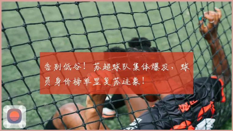 告别低谷!苏超球队集体爆发,球员身价榜单显复苏迹象!