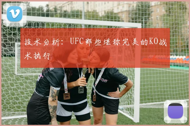 技术分析:UFC那些堪称完美的KO战术执行